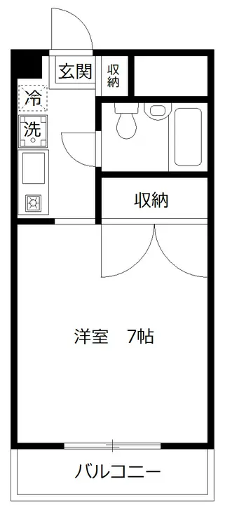 ヴェルデ多摩川 1階階 間取り