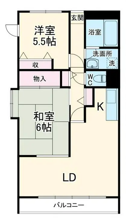 石井国際ビル 5階階 間取り