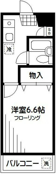 フローラハイム 2階階 間取り
