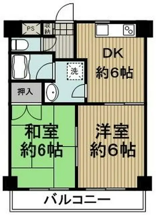 カサグランデ 2階階 間取り