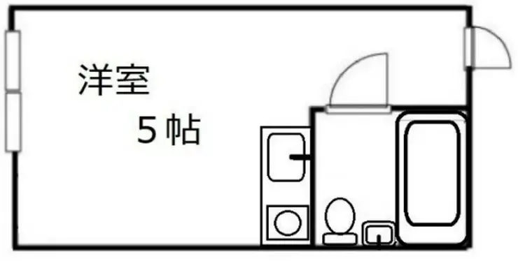 目白ガーデン 2階階 間取り
