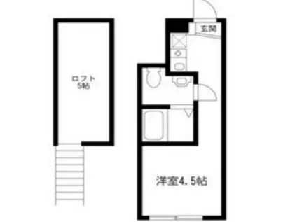 RESIDENCE KAI C-108(ワンルーム/1階)の間取り写真