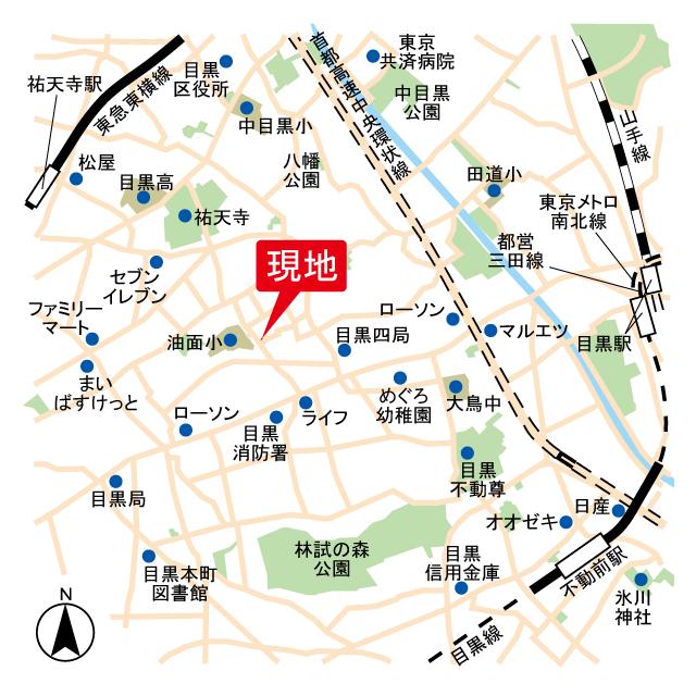 フォルトゥーナ目黒(ワンルーム/2階)の間取り写真