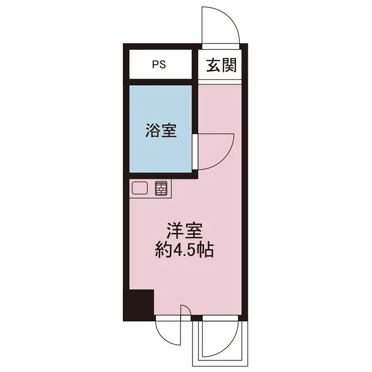 パークハイム能見台 3階階 間取り