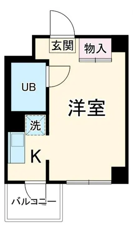 ブライトウエスト江田 4階階 間取り
