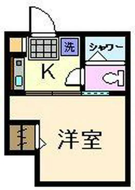 魚地マンション 3階階 間取り