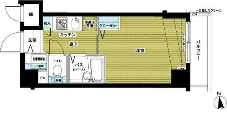 トーシンフェニックス沼袋 6階階 間取り