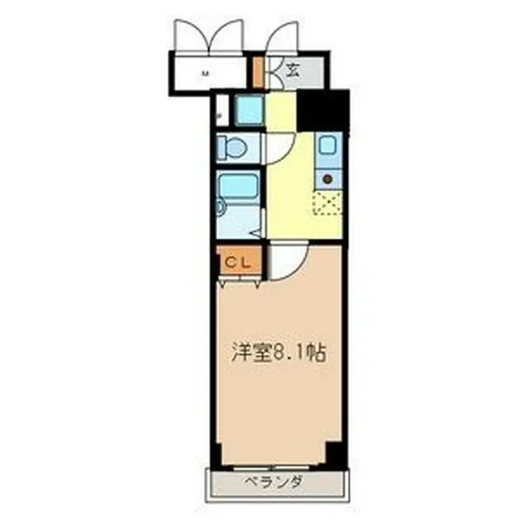 タック高砂 7階階 間取り