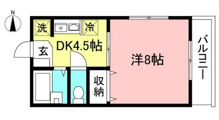 スカイビレッジ 1階階 間取り