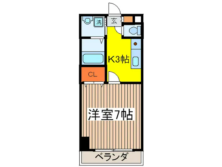 シルビアⅡ 2階階 間取り