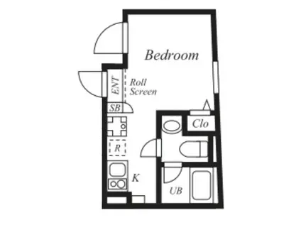 プラチナフォルム板橋本町I(ワンルーム/3階)の間取り写真