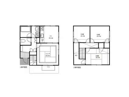 ガーデンハウス花みずき(4DK/1階)の間取り写真