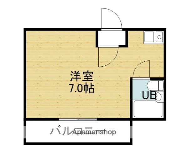 大宝今里CTスクエア(ワンルーム/2階)の間取り写真