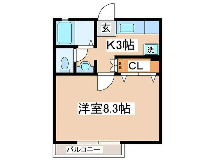 MIRA COSTA・J 2階階 間取り