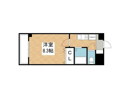 マ・メゾン吹上(1K/3階)の間取り写真