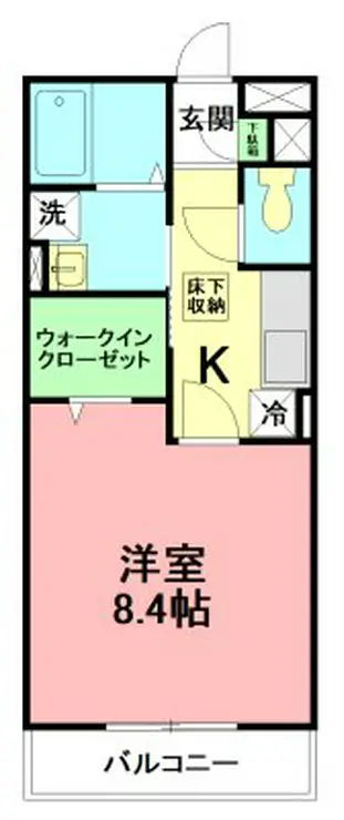 アルスノーヴァ II 1階階 間取り