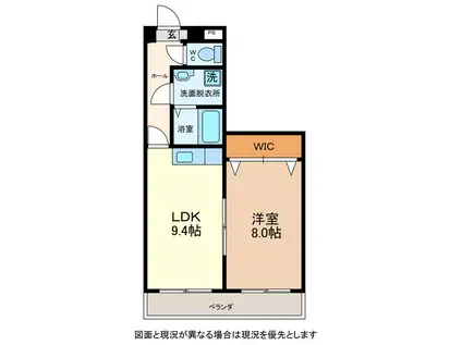 COCCI 軽井沢(1LDK/2階)の間取り写真