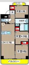 PLAN DOOL広路(3LDK/6階)の間取り写真