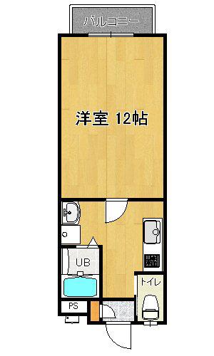 プチメゾン栄田パート2(1K/2階)の間取り写真