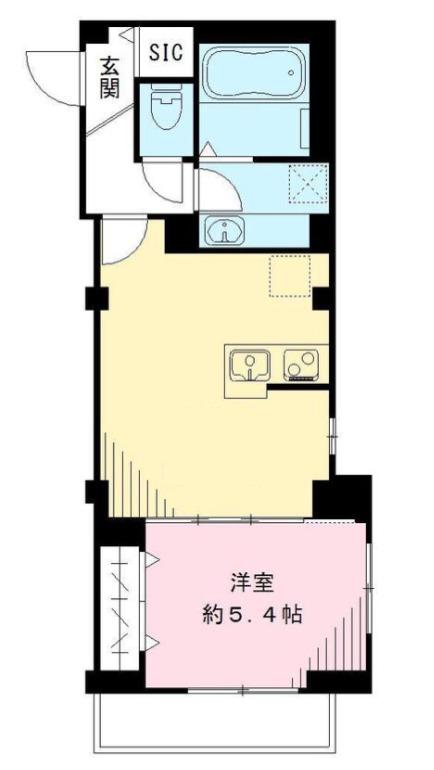 セレーナ(1LDK/2階)の間取り写真