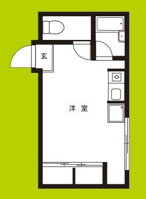 シャルム十三(ワンルーム/5階)の間取り写真