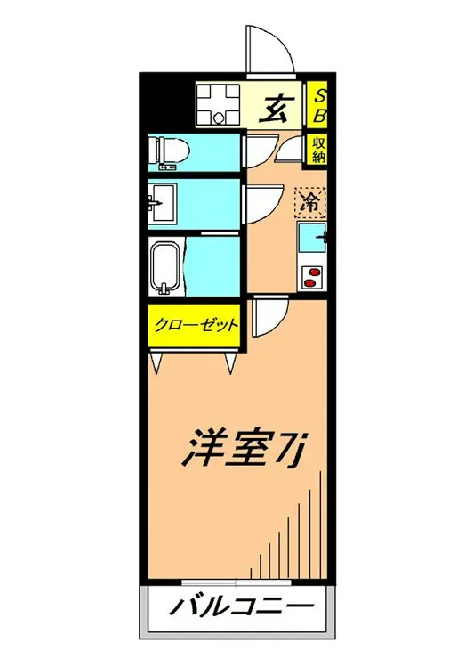 ティアラ 4階階 間取り