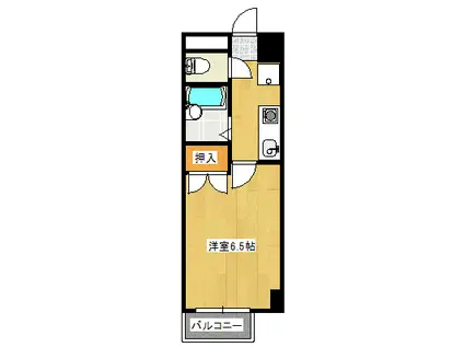 アトラスヒルズ(1K/3階)の間取り写真