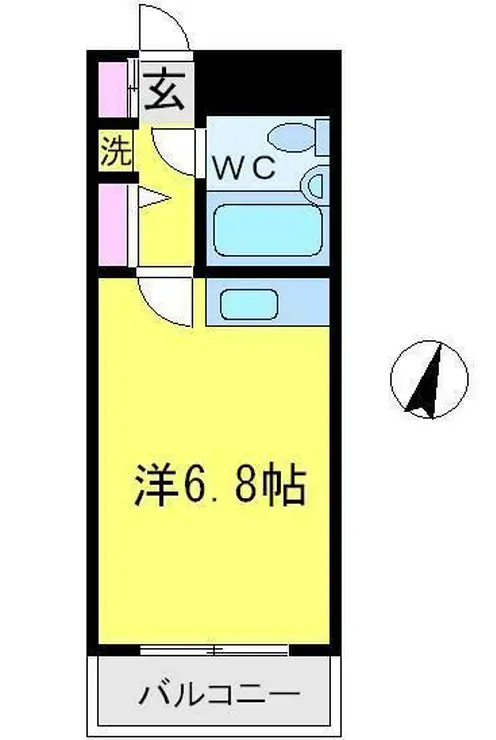ライオンズマンション清瀬第2 2階階 間取り