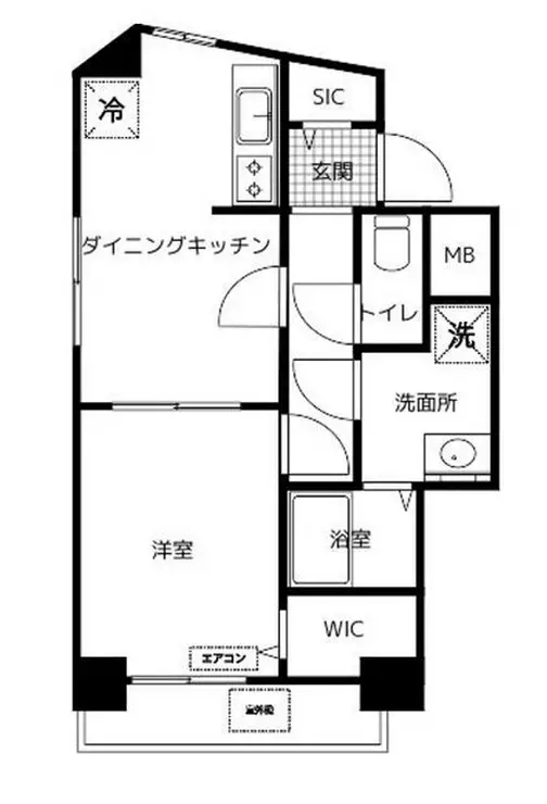 ドゥマン・ドミール 9階階 間取り