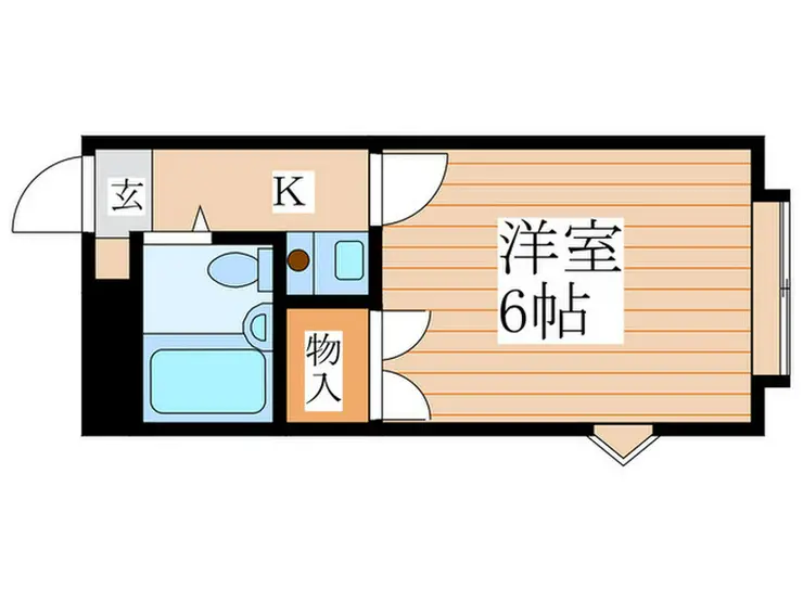 ロードピアレトロ 1階階 間取り