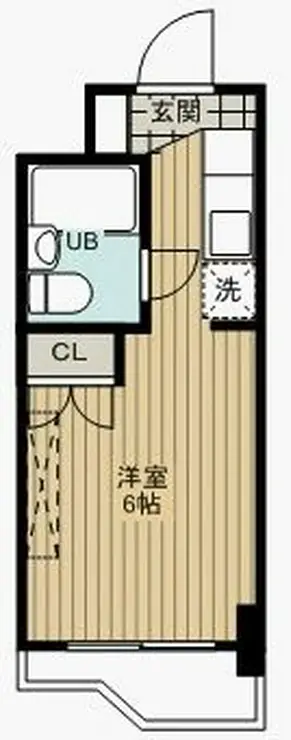 カサ・ロサ聖蹟 4階階 間取り