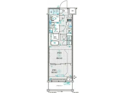 ジェノヴィア世田谷砧2(2K/3階)の間取り写真