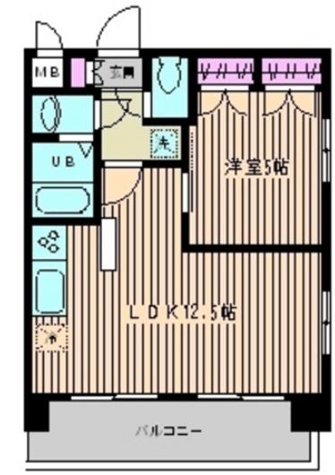チェスターハウス本郷(1LDK/3階)の間取り写真