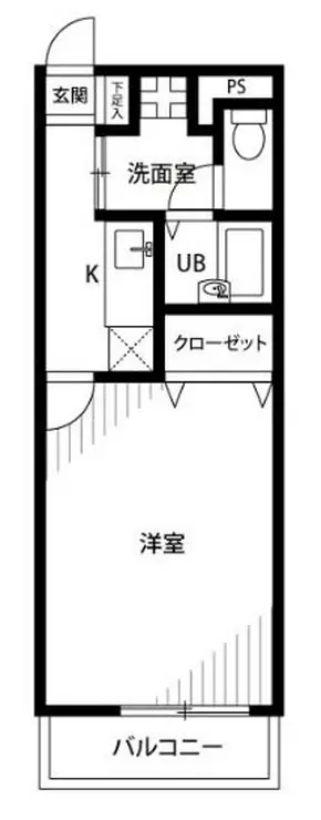 アンプルールフェールエトワール金山 3階階 間取り