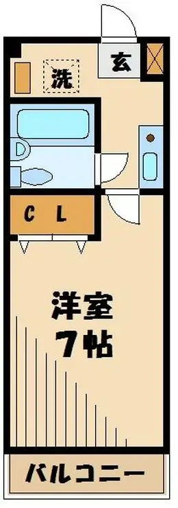 メゾンアヤキ 1階階 間取り