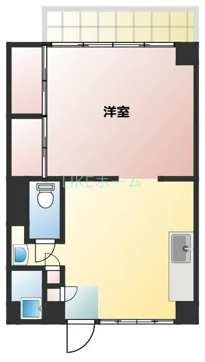 大成マンション 1階階 間取り