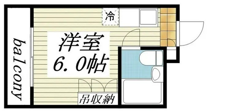 メゾン・ド・エバン 1階階 間取り