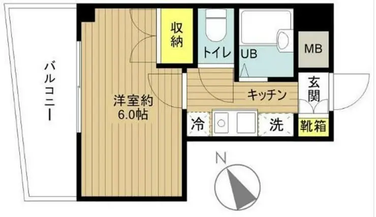 ロイヤルパレス高円寺 4階階 間取り