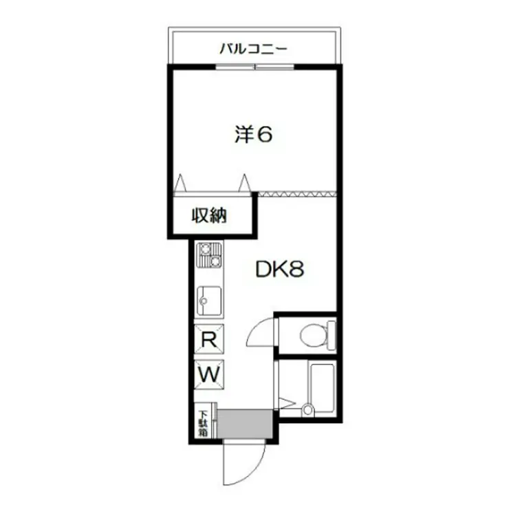 ヴィラジャルディーノ 2階階 間取り