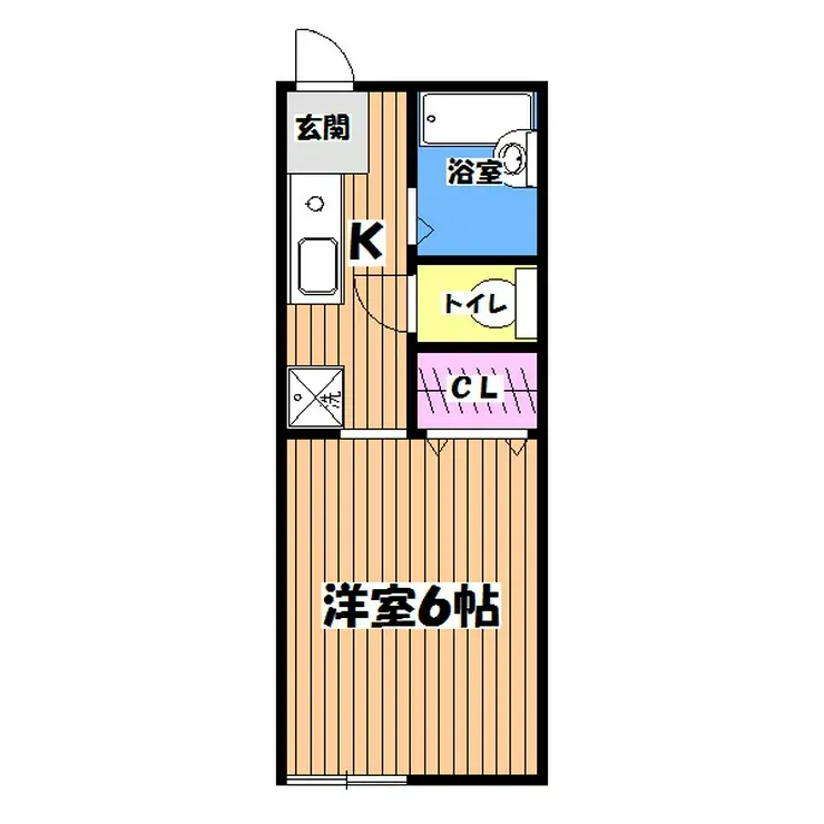 パークハイム多摩 1階階 間取り