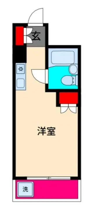 信陽堂ビル 2階階 間取り