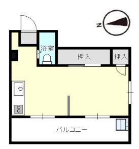 東十条駅前マンション(ワンルーム/5階)の間取り写真