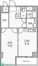 THE PALMS三鷹I(1LDK/2階)の間取り写真