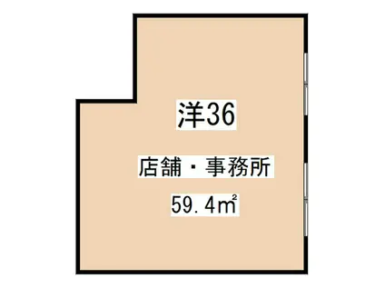 新倉マンション(ワンルーム/1階)の間取り写真