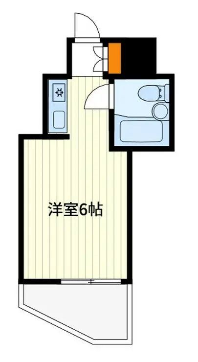 センチュリー末広 4階階 間取り