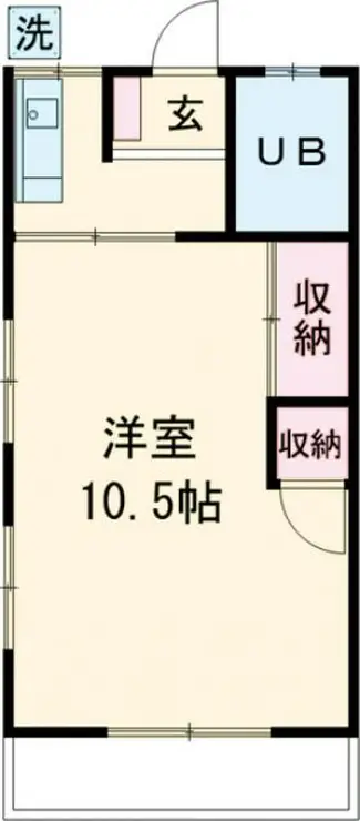 コスモス 1階階 間取り