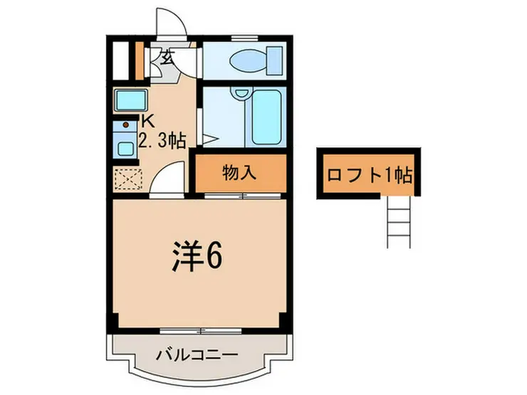 パークサイド根津 3階階 間取り