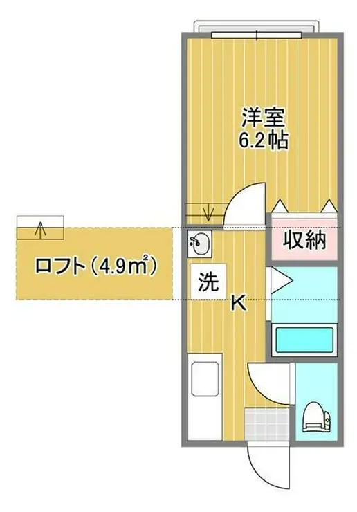 西池レジデンス 2階階 間取り