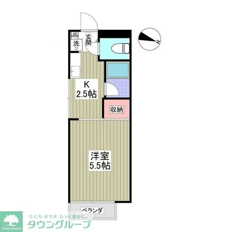 シュミットハイム 2階階 間取り