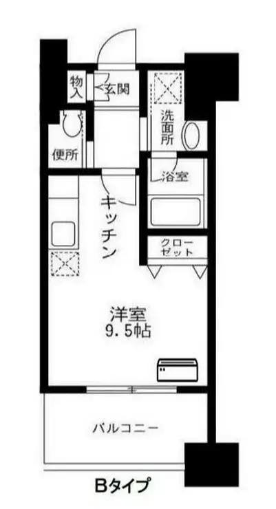 スタービレ海老名 5階階 間取り